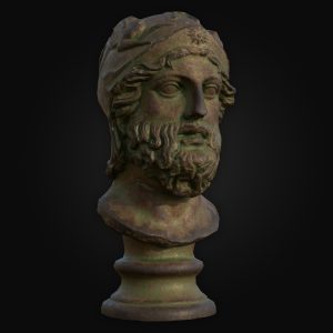https://www.herosstudio.eu/ game lowpoly PBR 3D model bust sculpt statue ancient rome scanned
