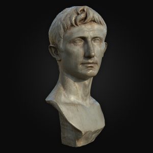 https://www.herosstudio.eu/ game lowpoly PBR 3D model bust sculpt statue ancient rome scanned