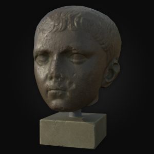 https://www.herosstudio.eu/ game lowpoly PBR 3D model bust sculpt statue ancient rome scanned free download