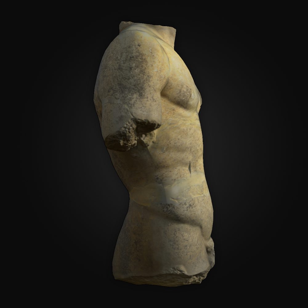 https://www.herosstudio.eu/ game lowpoly PBR 3D model full body sculpt statue ancient rome